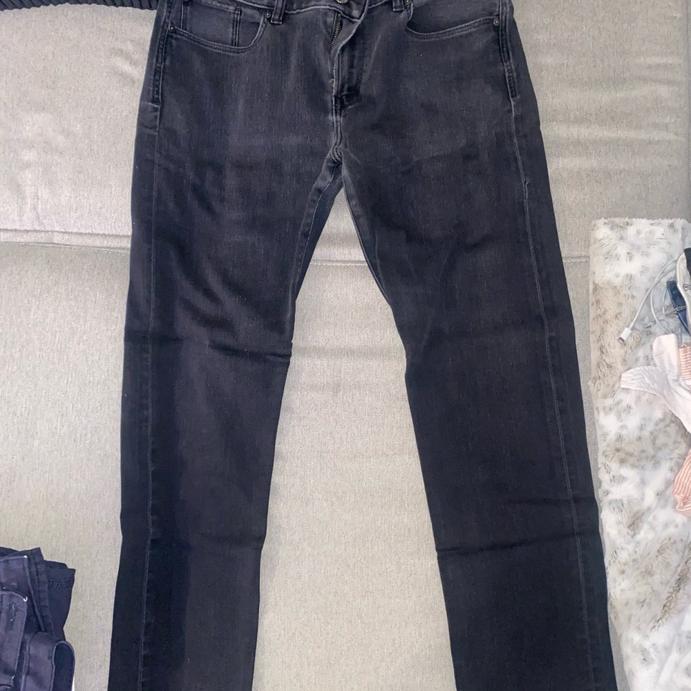 Banana Republic Traveler Slim grey Denim size 35x32